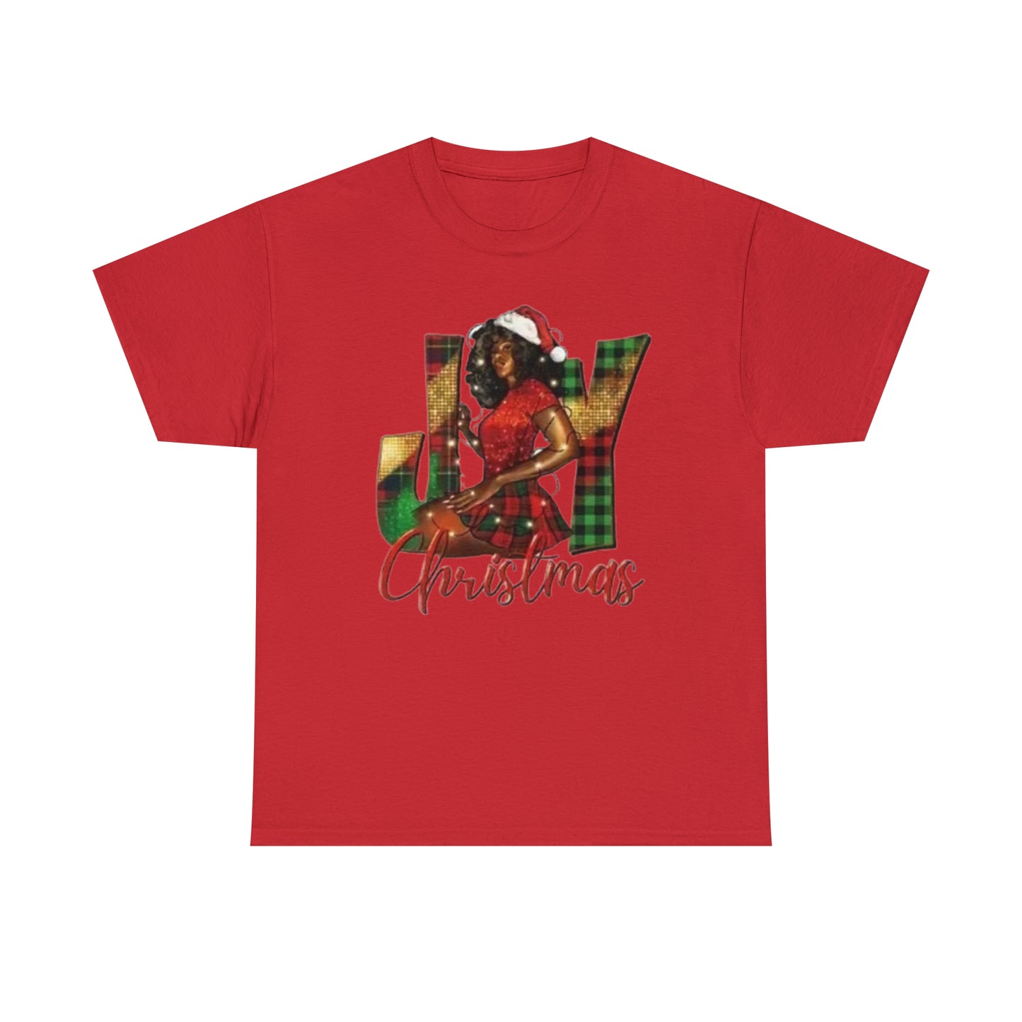 Woman's Heavy Cotton Christmas Tee