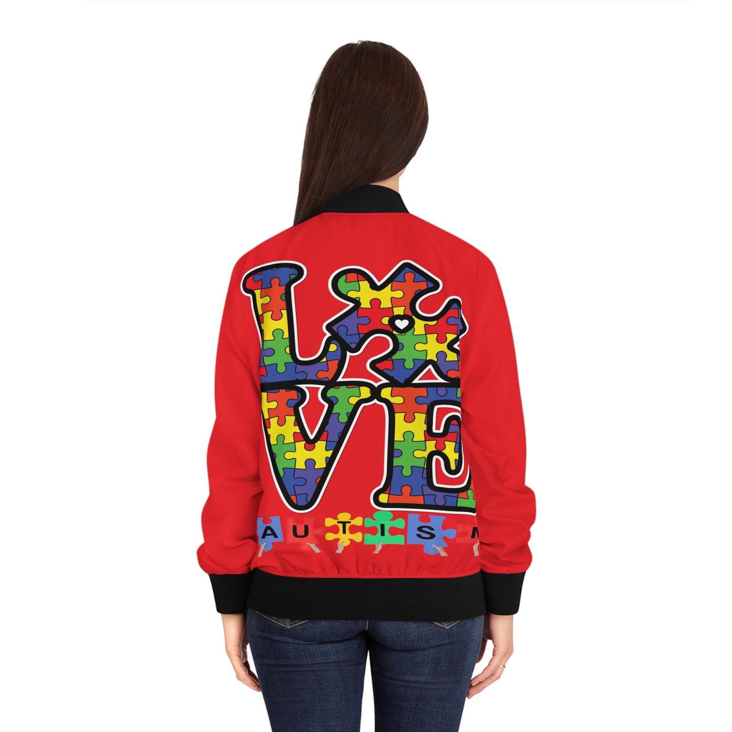 Autism Women's Bomber Jacket