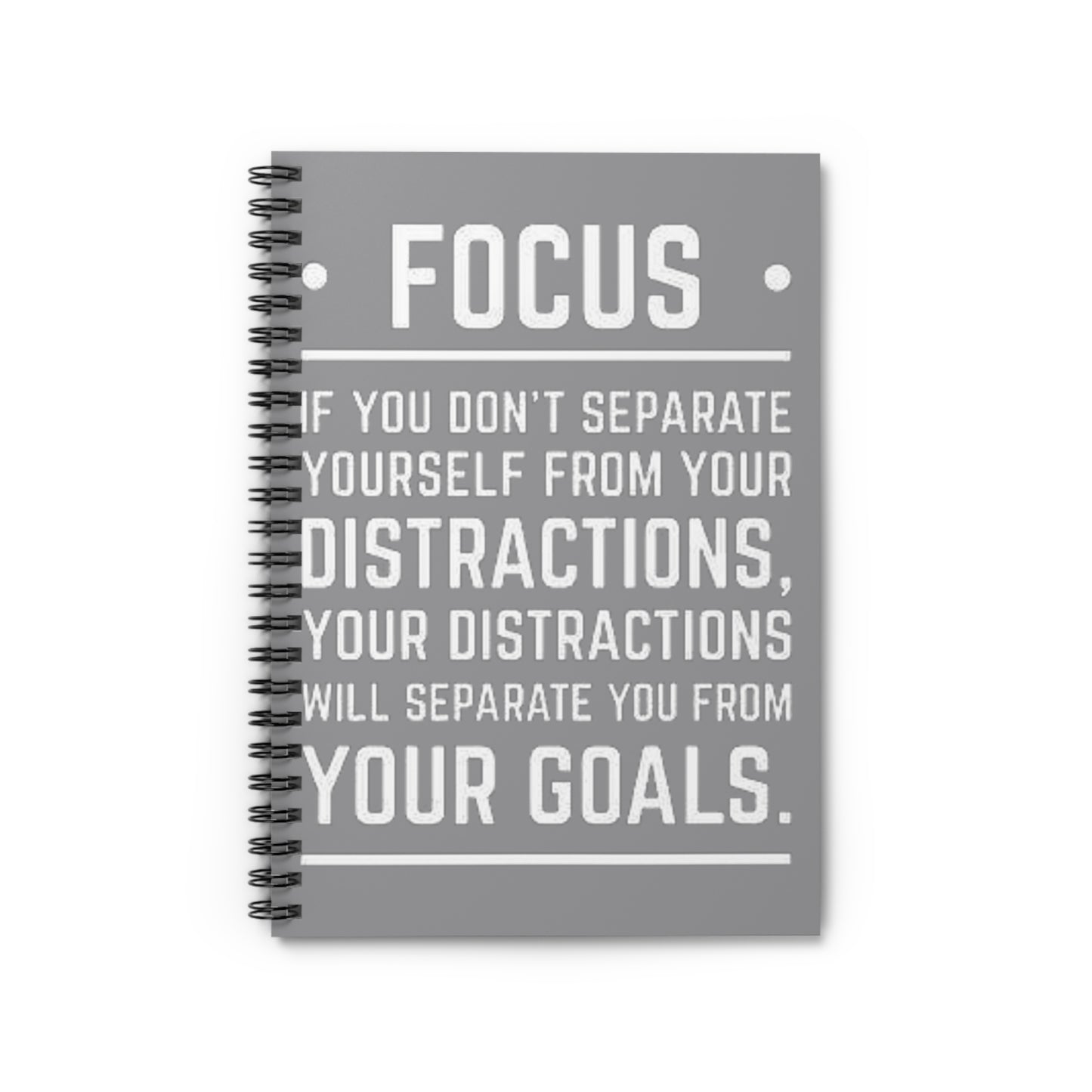 Focus Spiral Notebook - Ruled Line