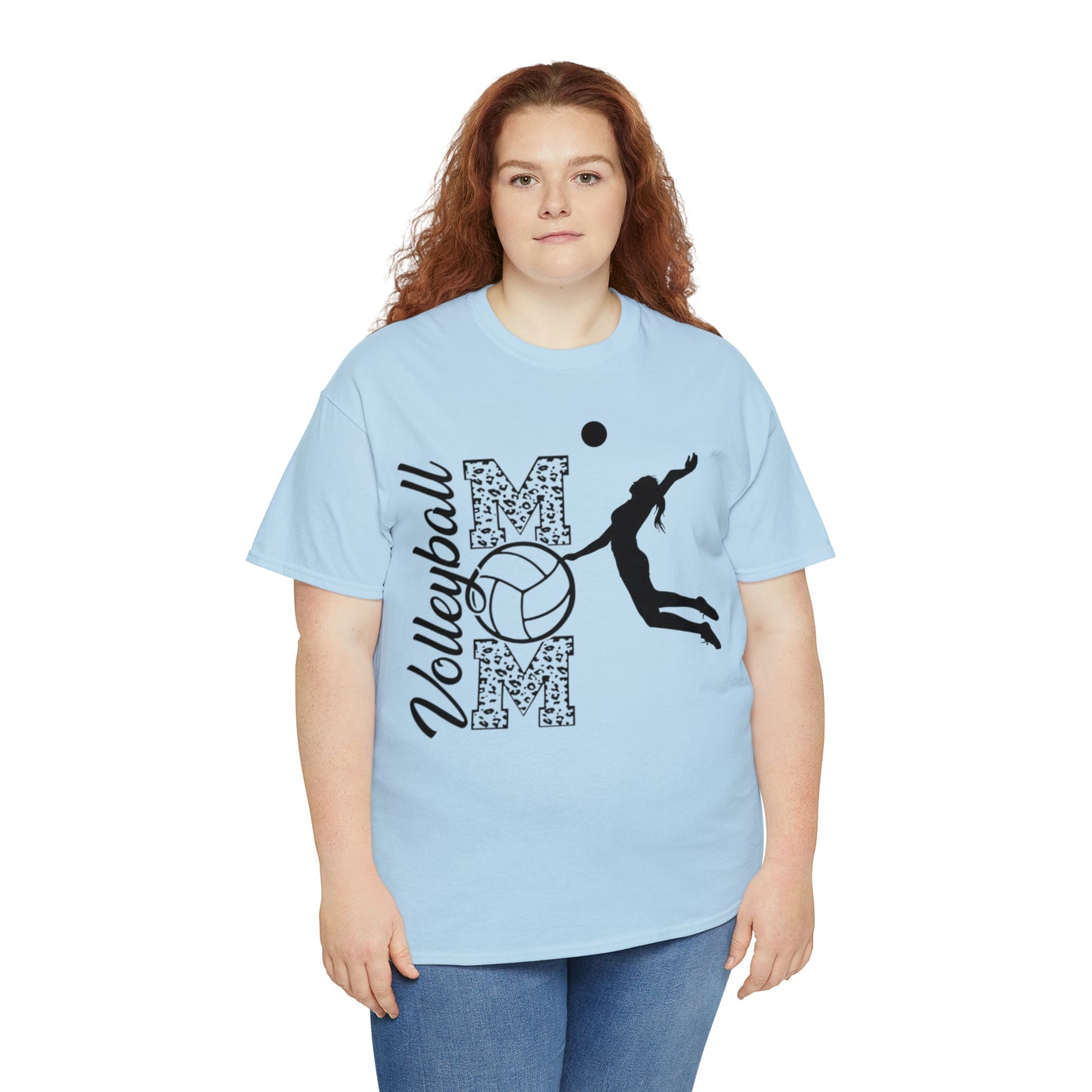 Volleyball mom Heavy Cotton Tee