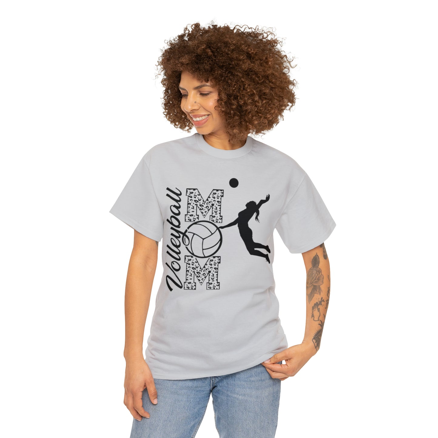 Volleyball mom Heavy Cotton Tee