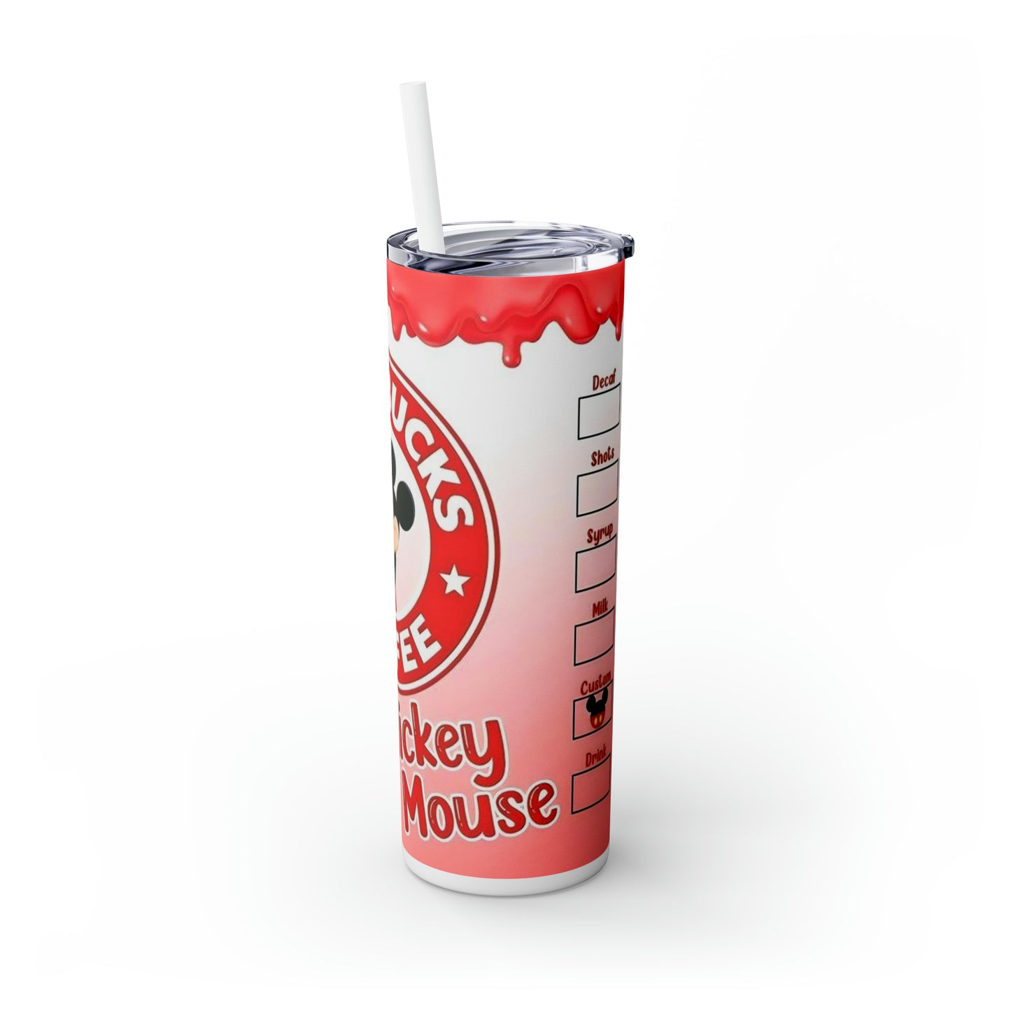 Starbucks Skinny Tumbler with Straw, 20oz