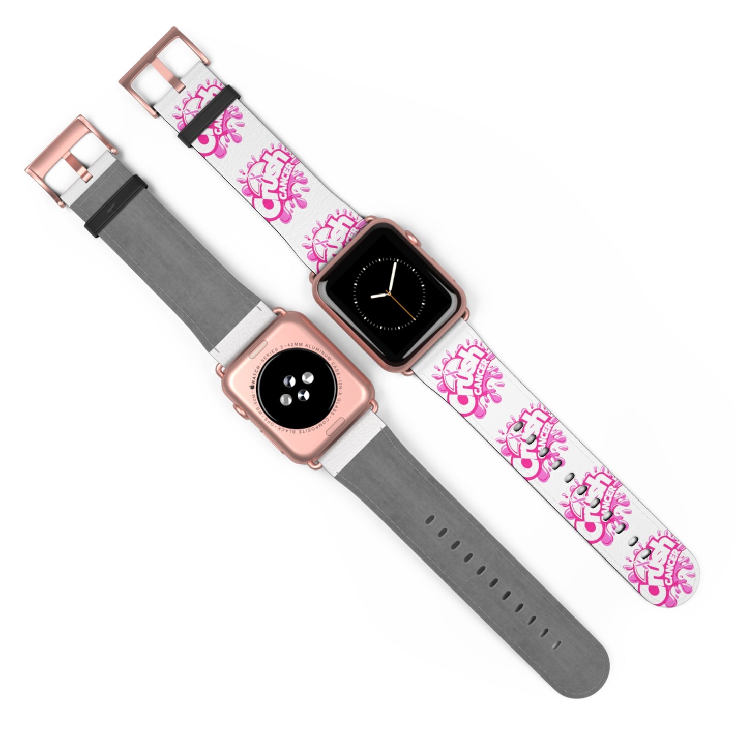 Crush cancer Watch Band