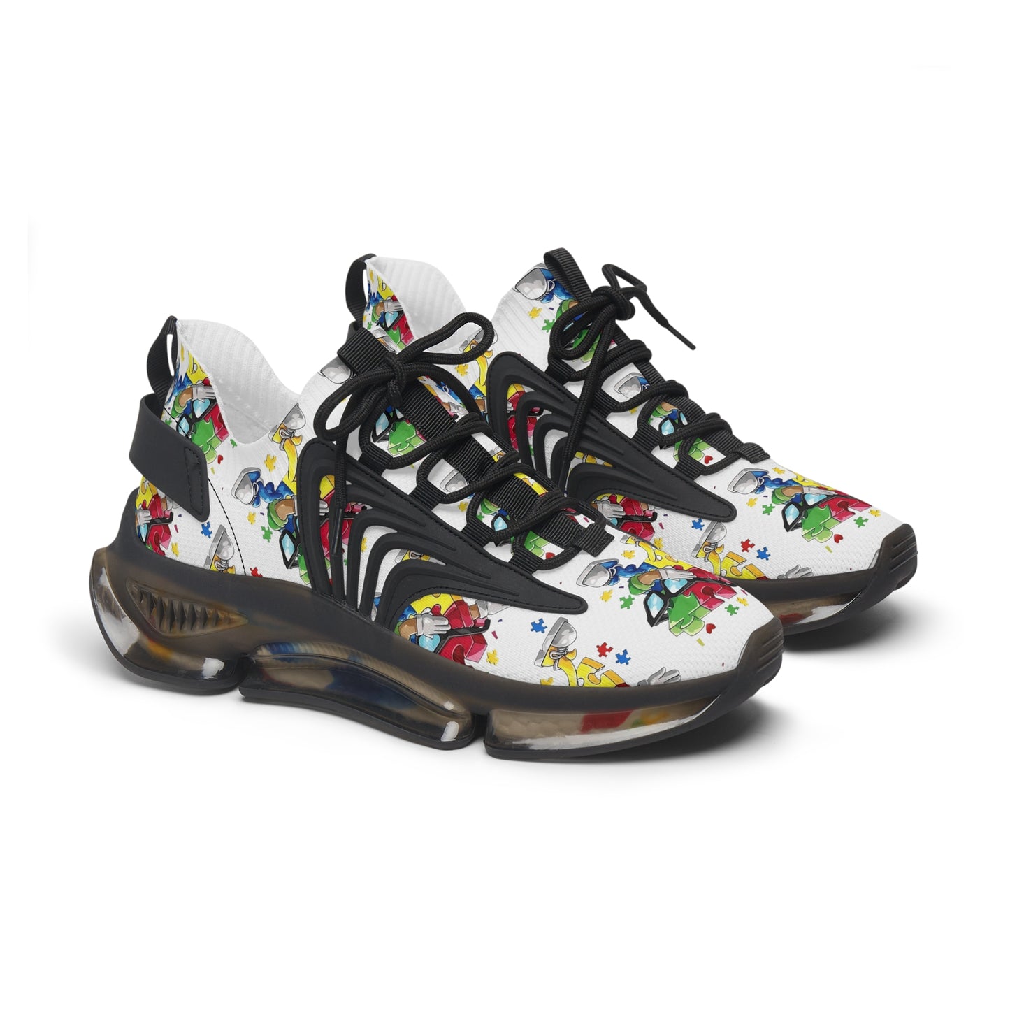Autism Women's Mesh Sneakers
