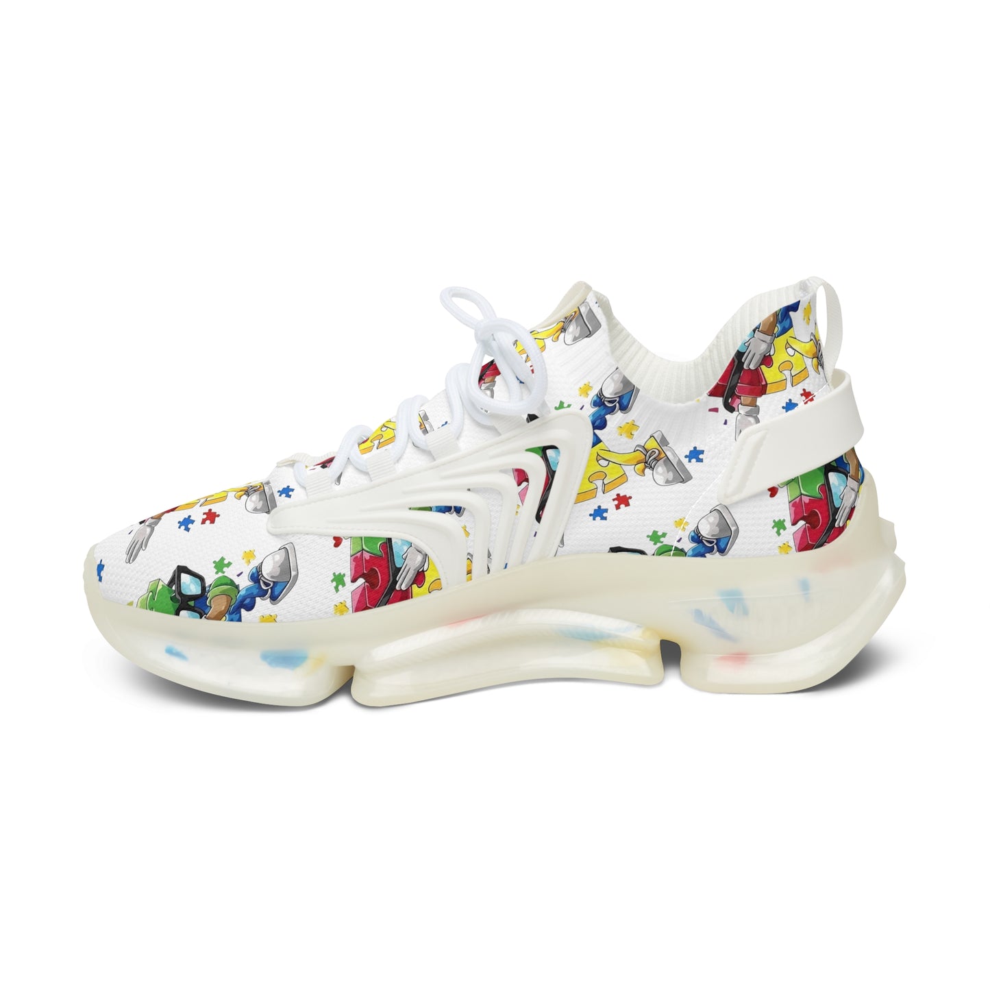 Autism Women's Mesh Sneakers