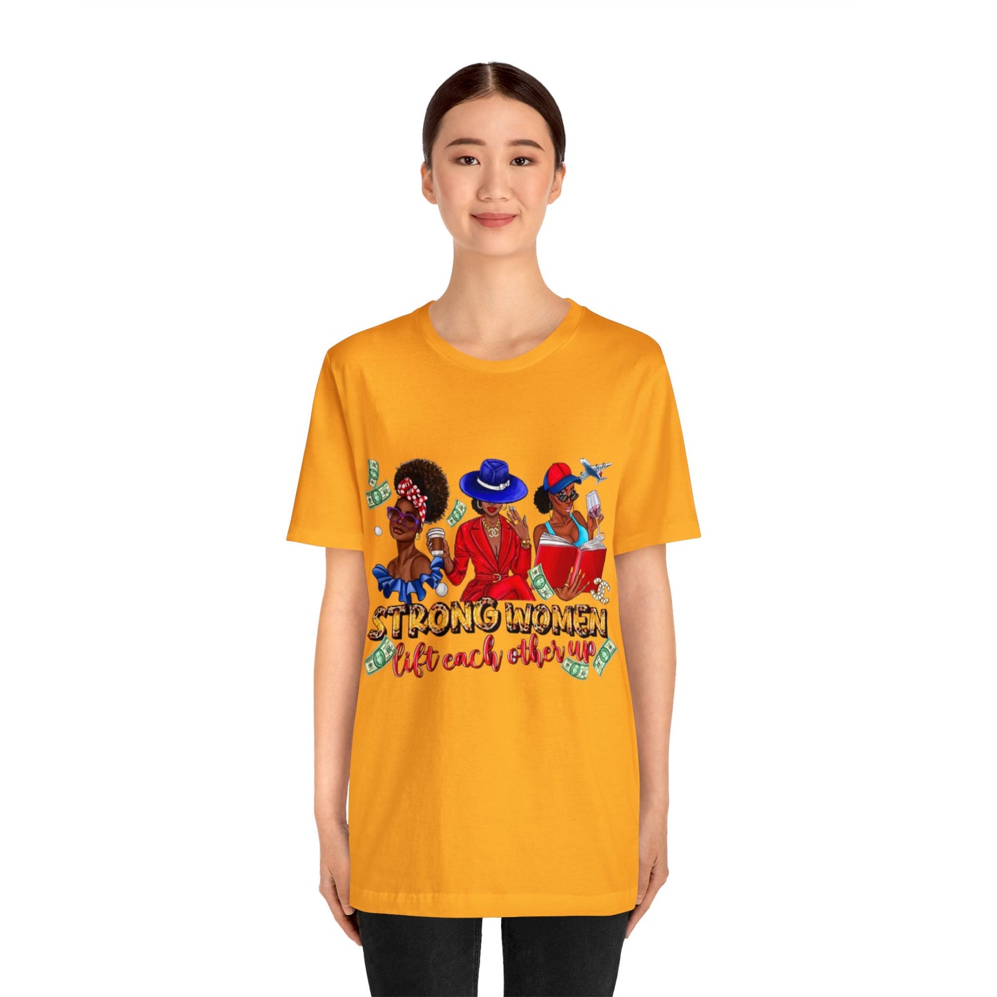 Strong women Jersey Short Sleeve Tee