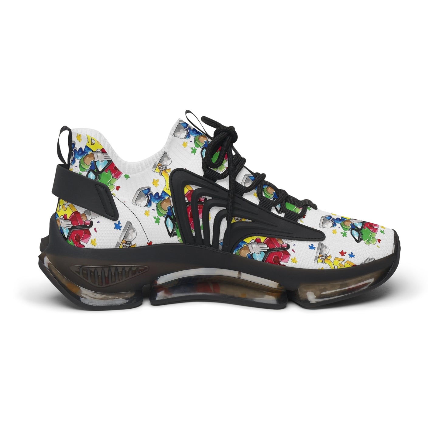 Autism Women's Mesh Sneakers