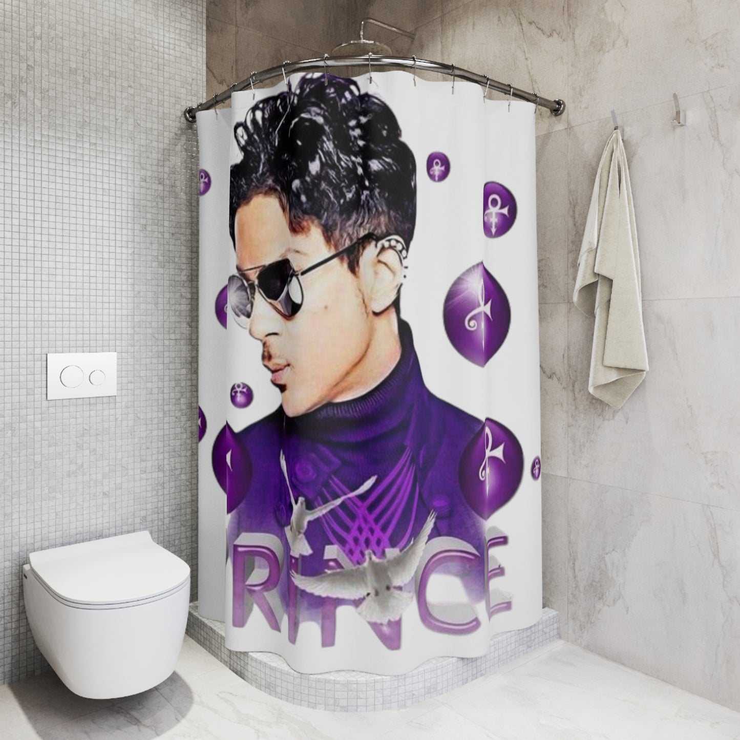 Prince Polyester Shower Curtain