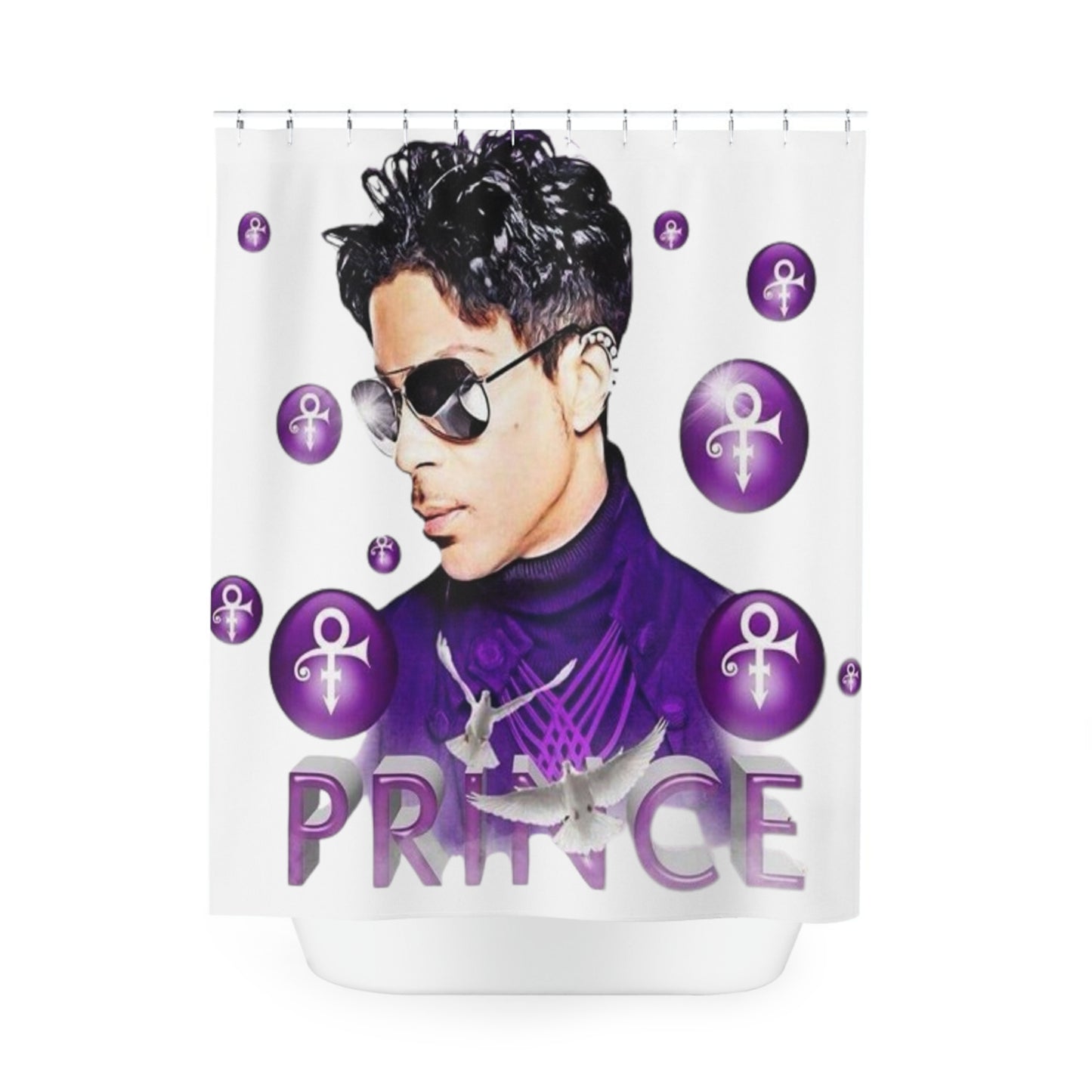 Prince Polyester Shower Curtain