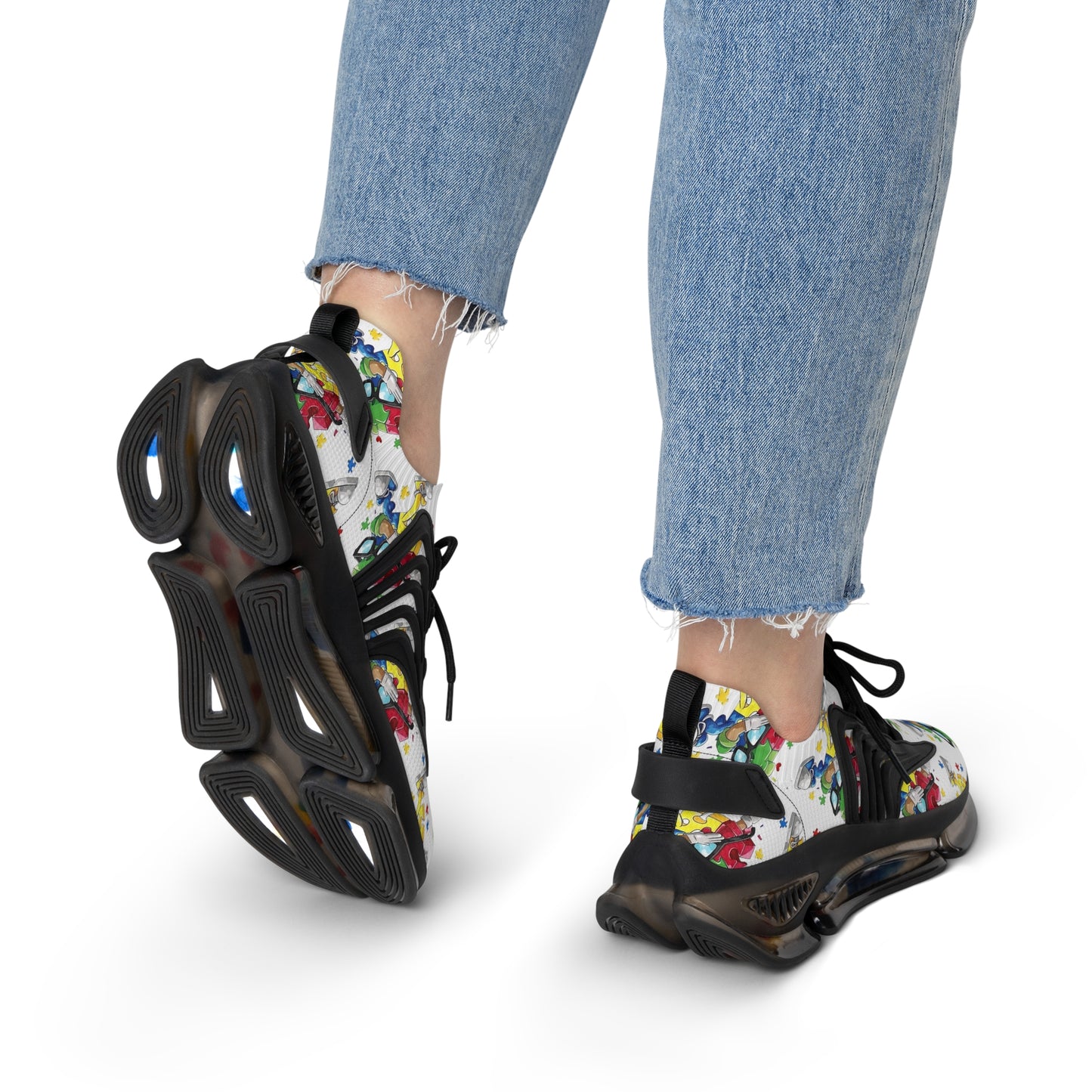 Autism Women's Mesh Sneakers