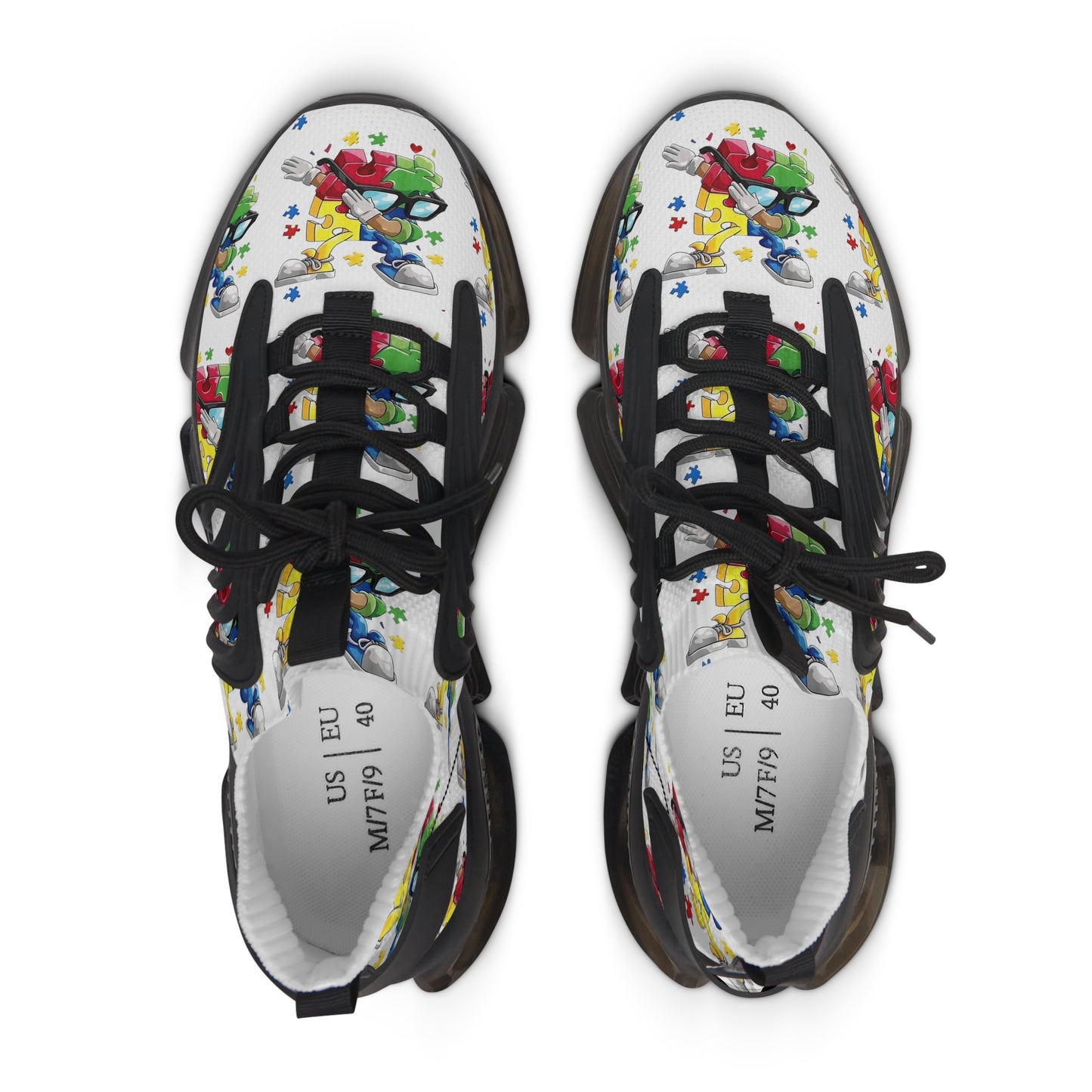 Autism Women's Mesh Sneakers