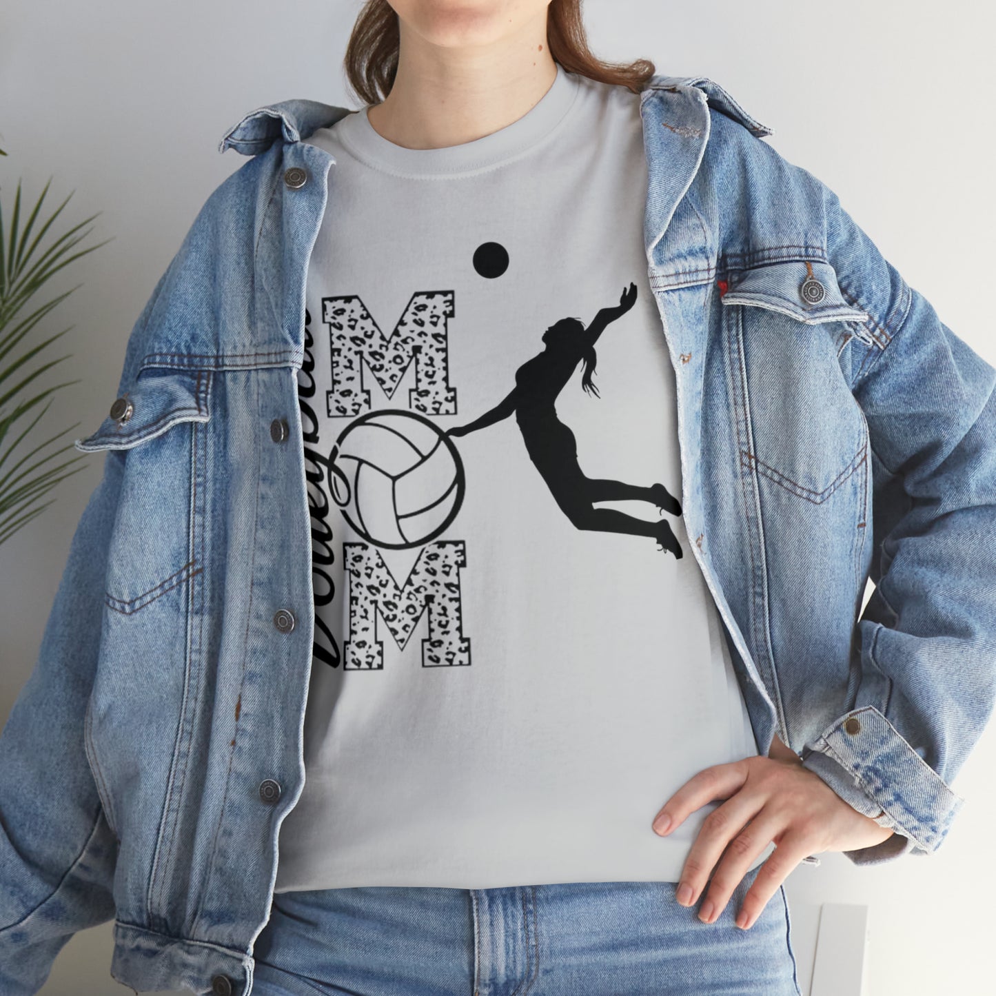 Volleyball mom Heavy Cotton Tee