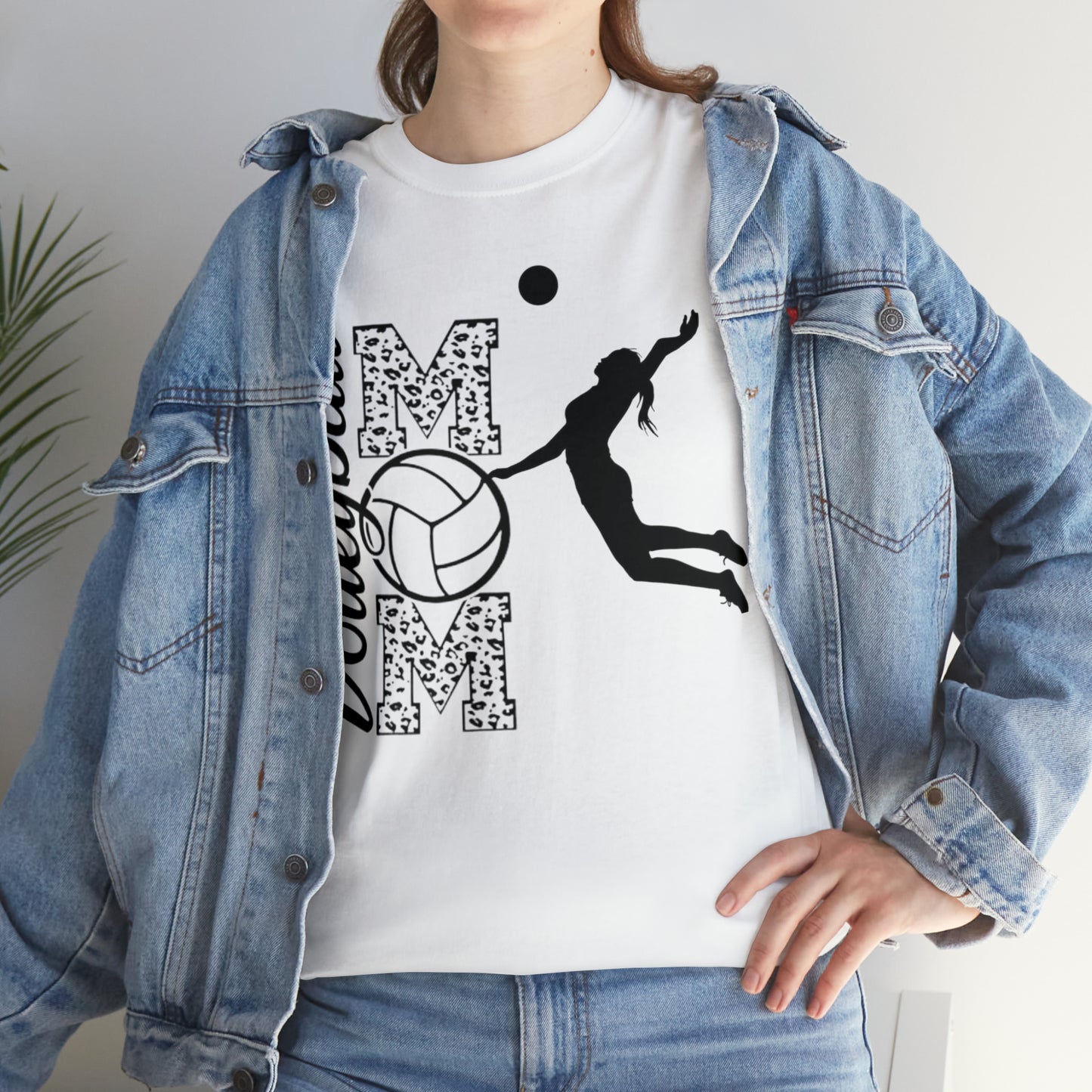 Volleyball mom Heavy Cotton Tee
