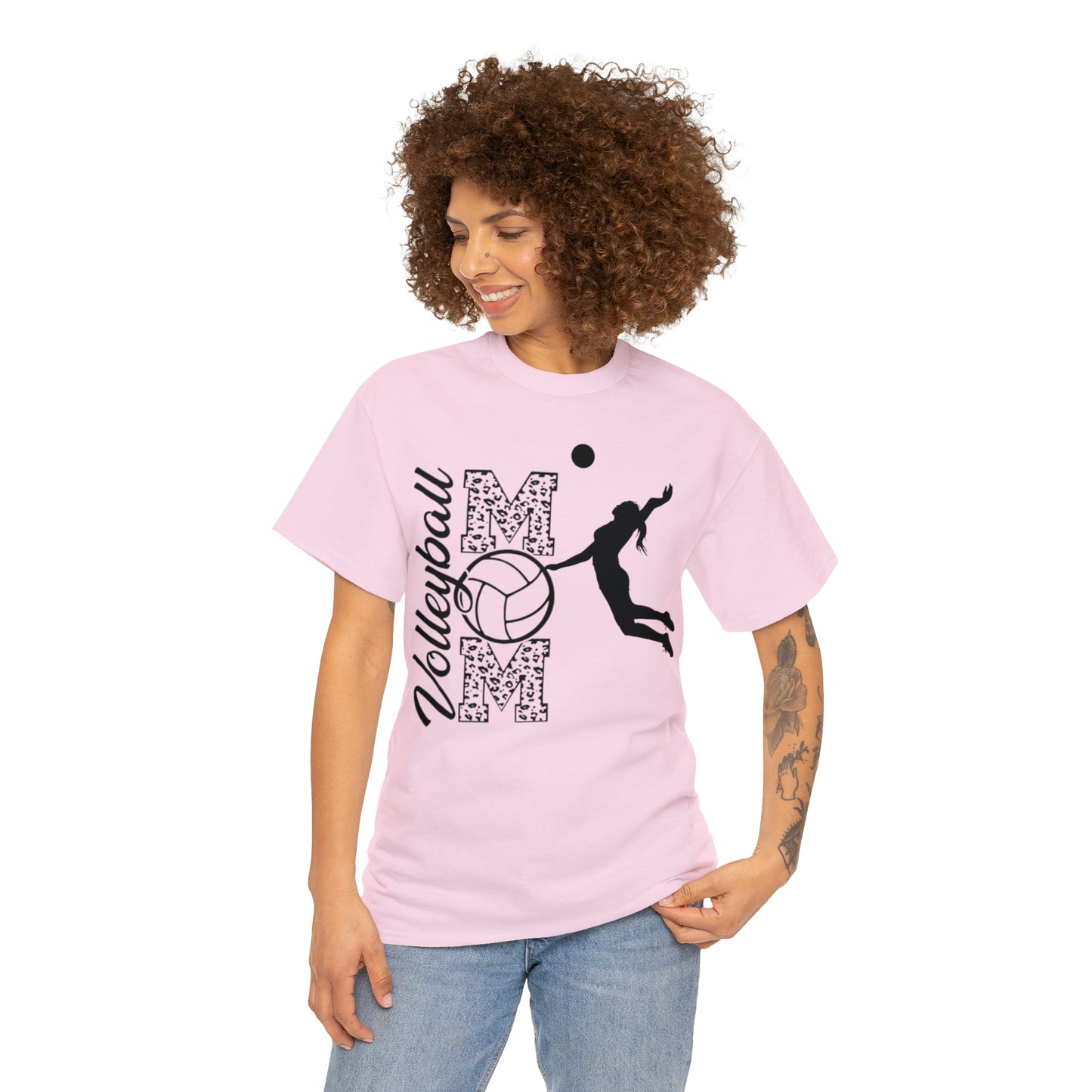 Volleyball mom Heavy Cotton Tee