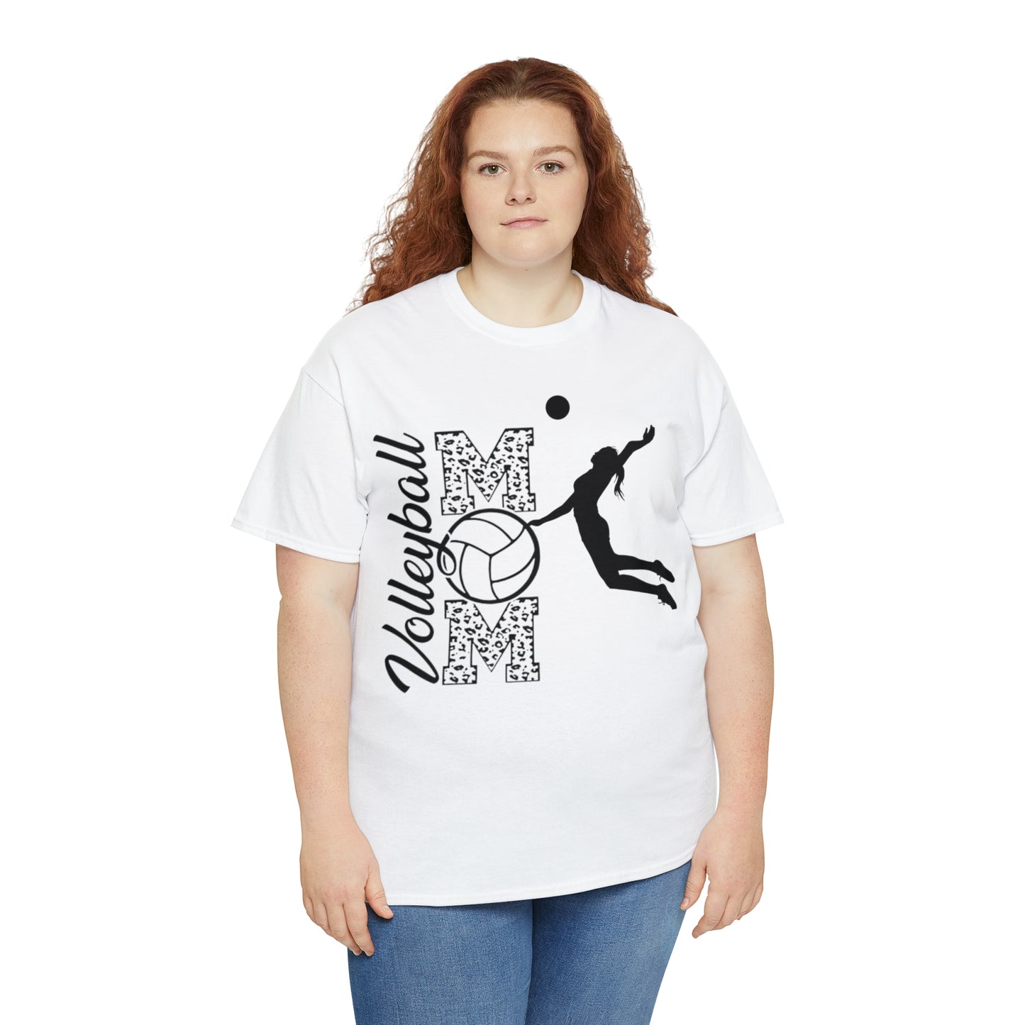 Volleyball mom Heavy Cotton Tee