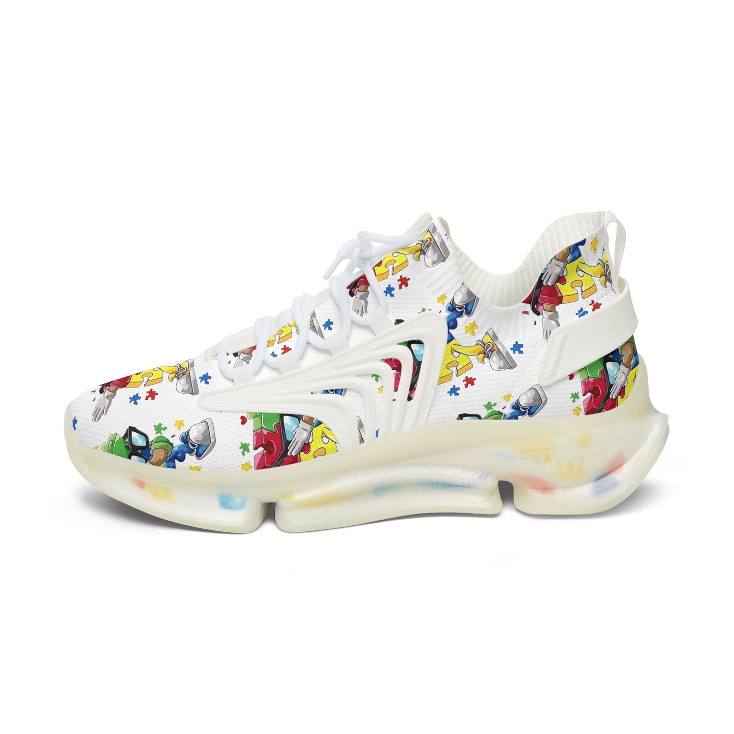 Autism Women's Mesh Sneakers