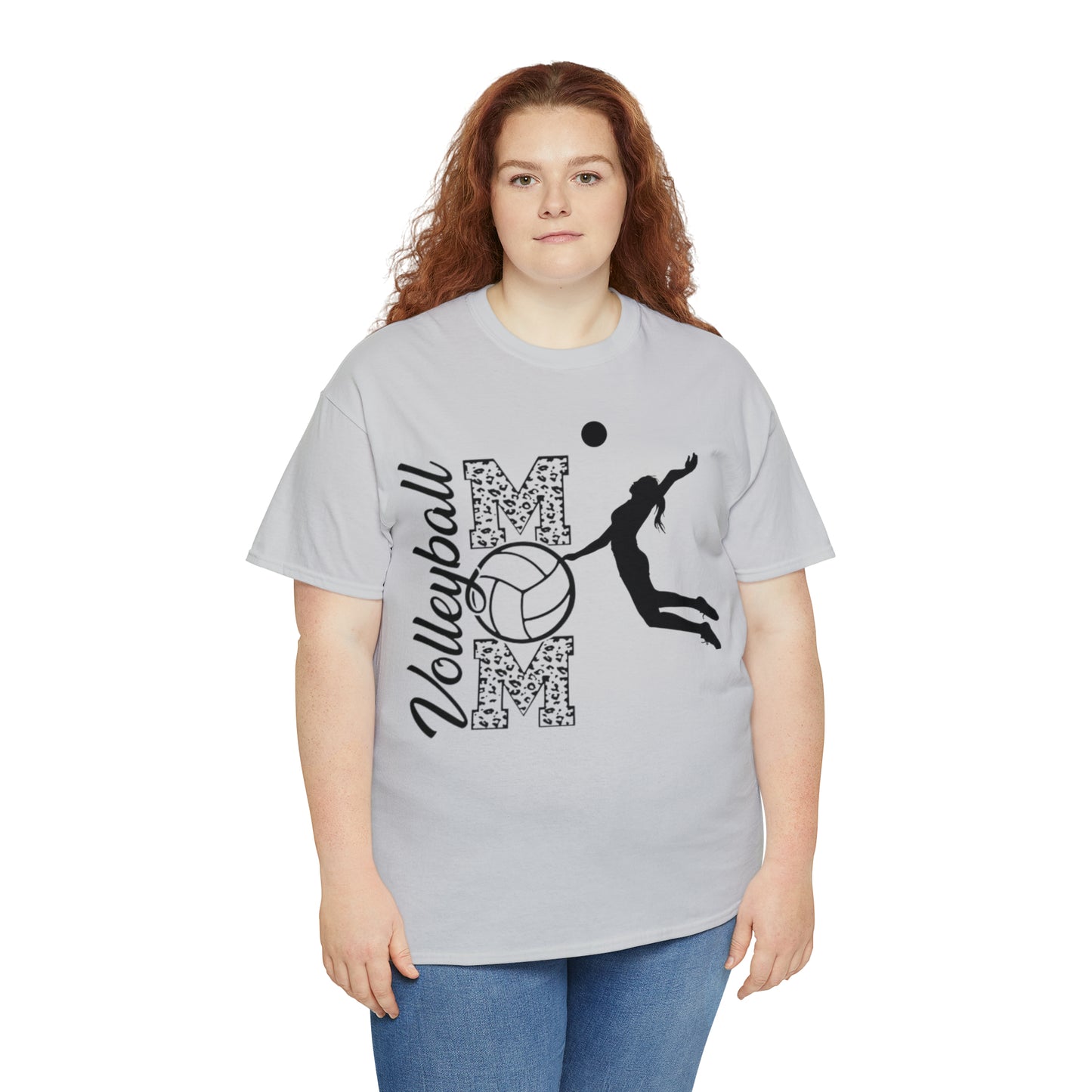 Volleyball mom Heavy Cotton Tee