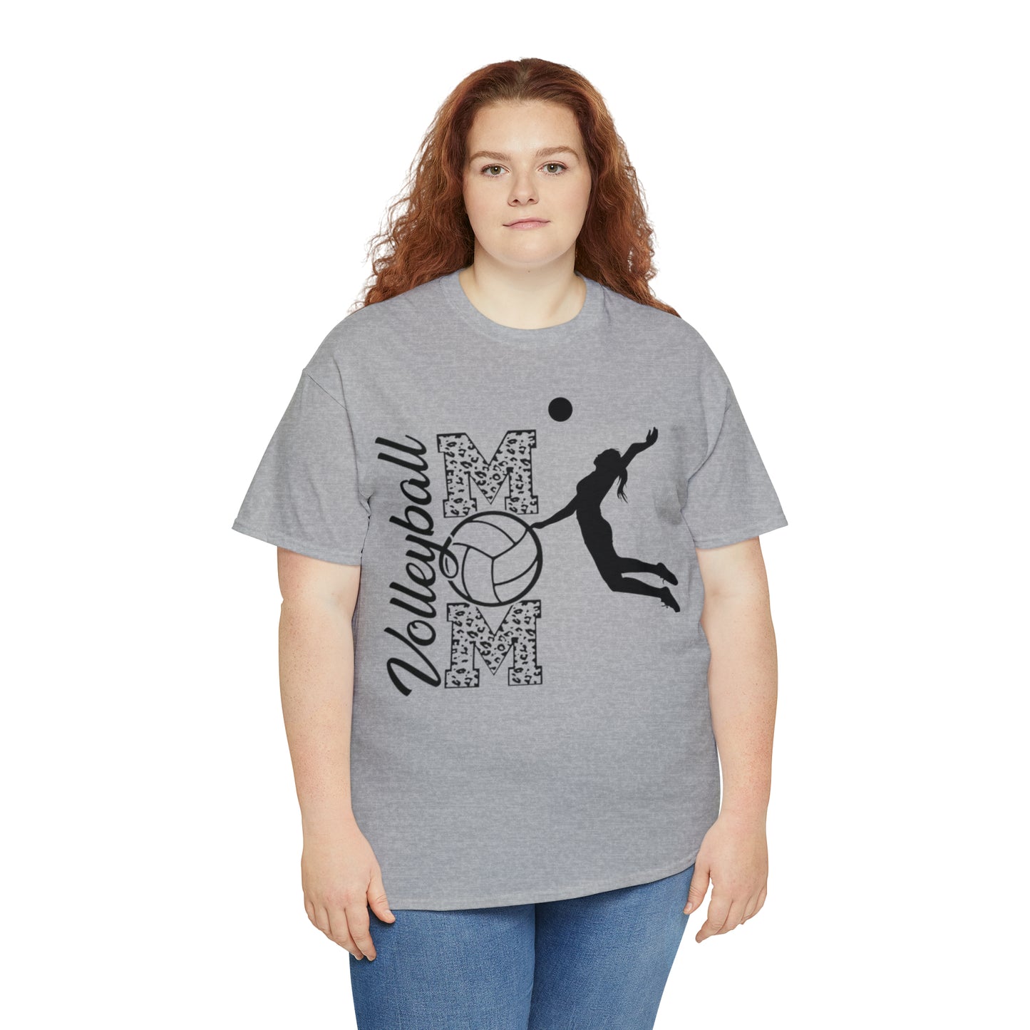 Volleyball mom Heavy Cotton Tee