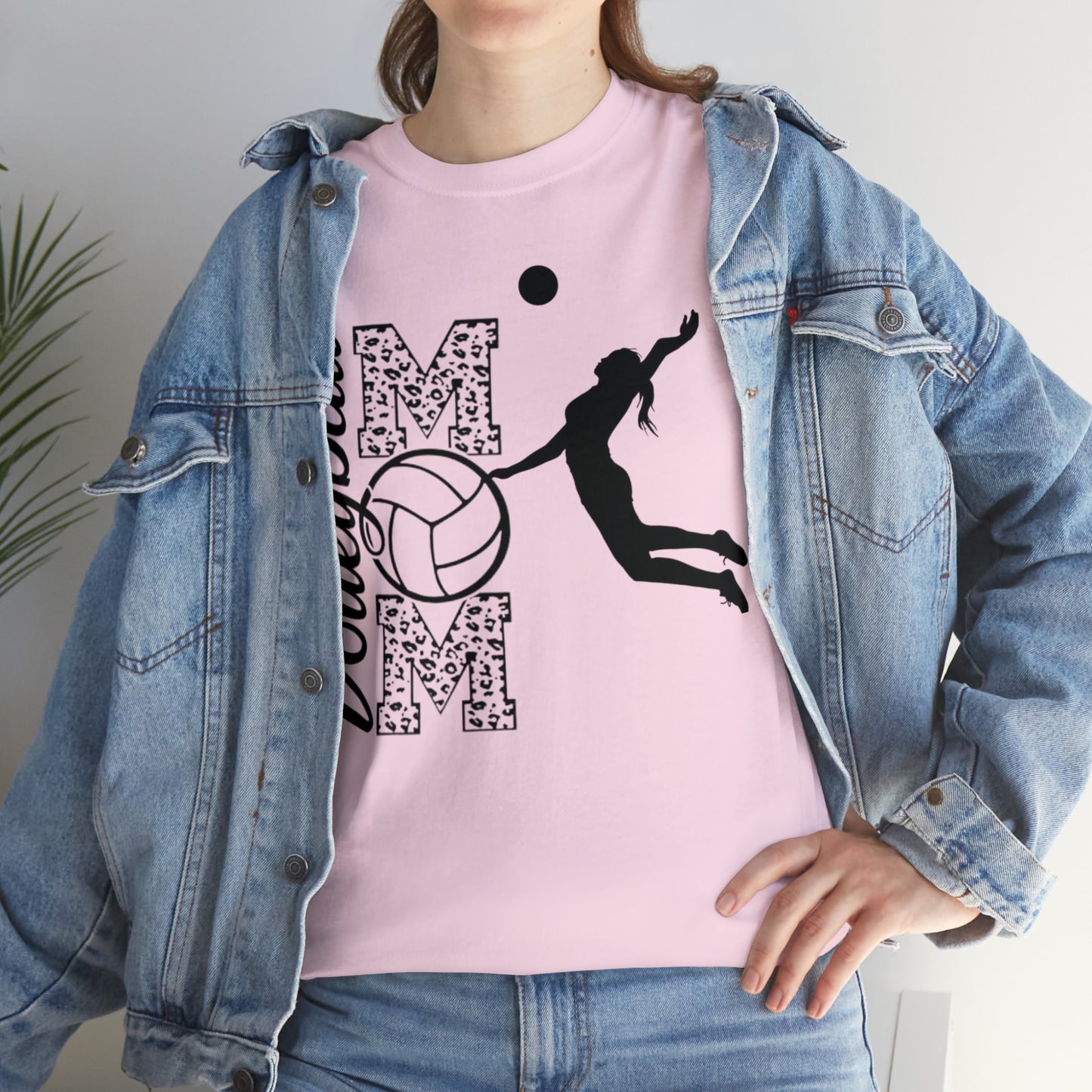 Volleyball mom Heavy Cotton Tee