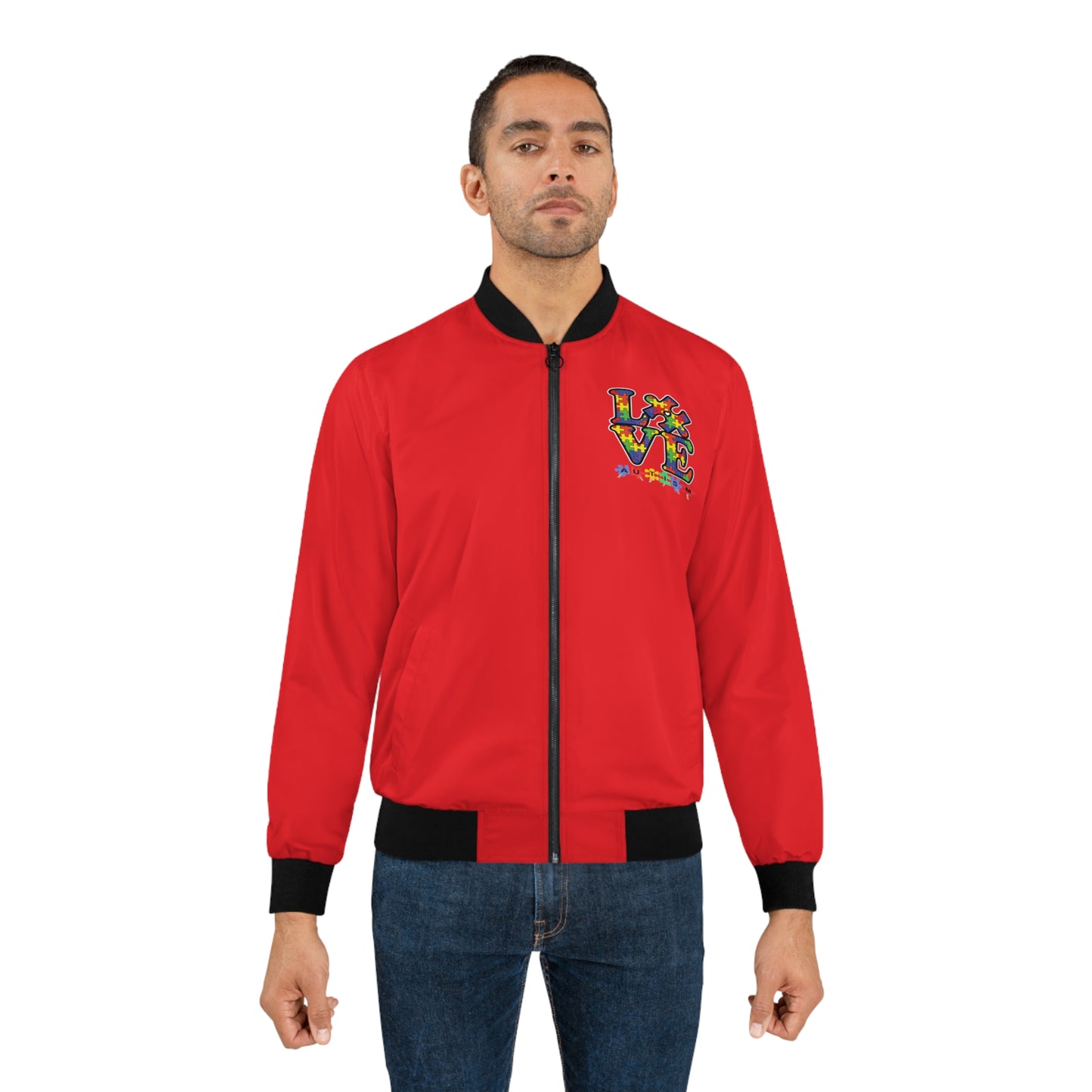 Autism Men's Bomber Jacket