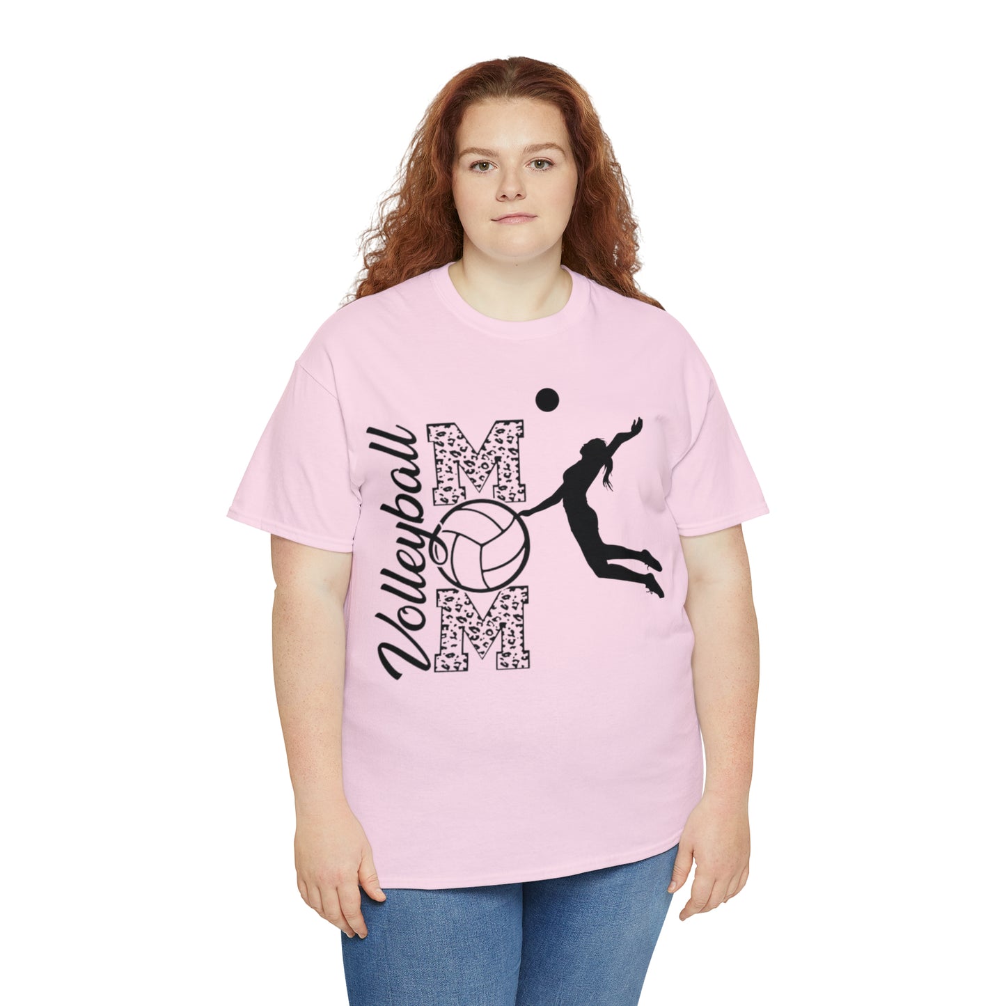 Volleyball mom Heavy Cotton Tee