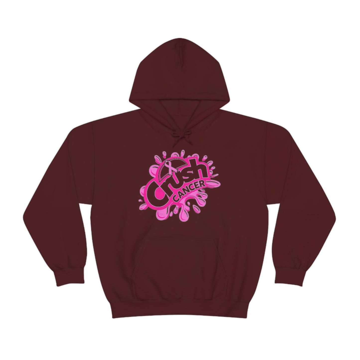 Crush Cancer Heavy Blend™ Hooded Sweatshirt