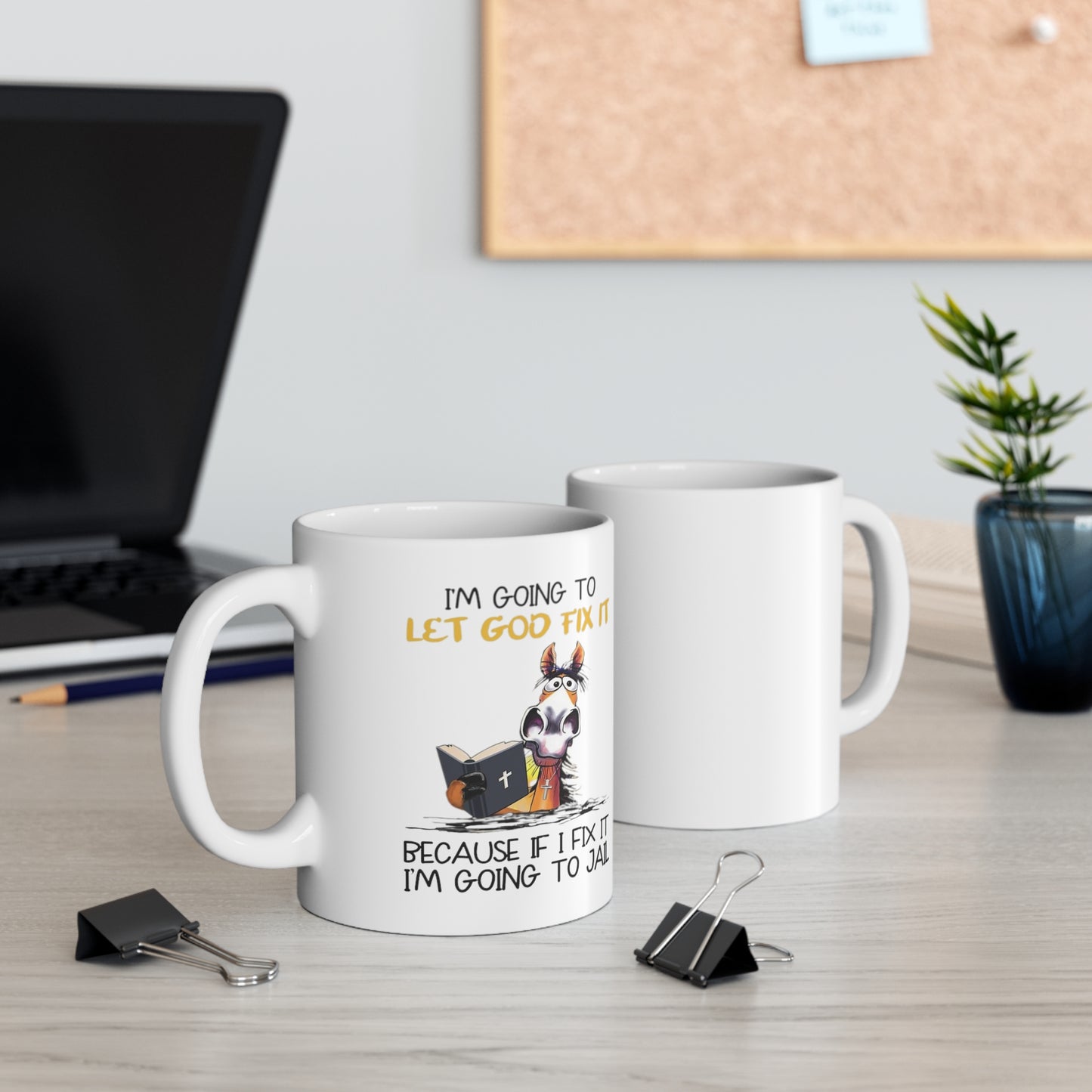 Going to jail Ceramic Mug 11oz