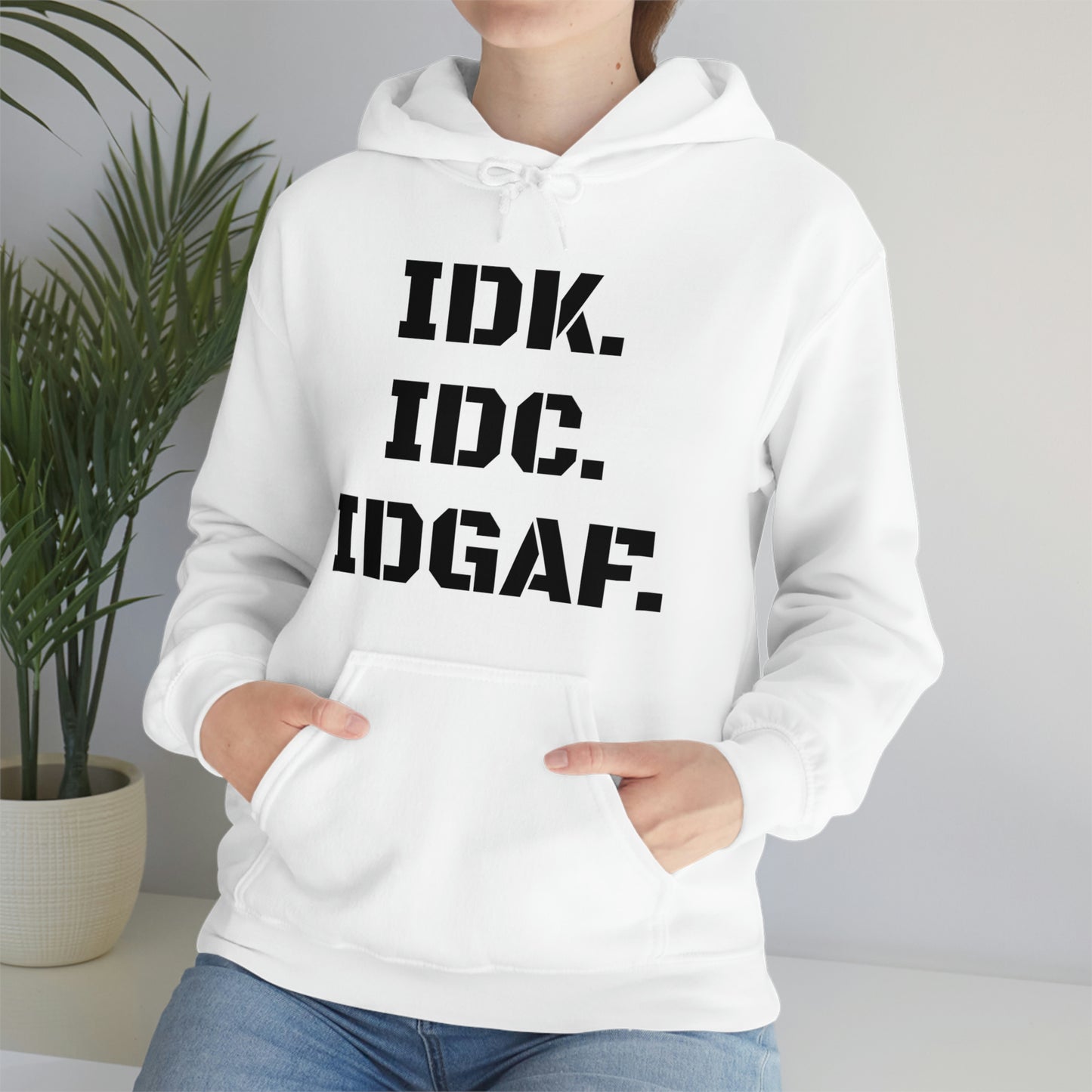 IDGAF Heavy Blend™ Hooded Sweatshirt