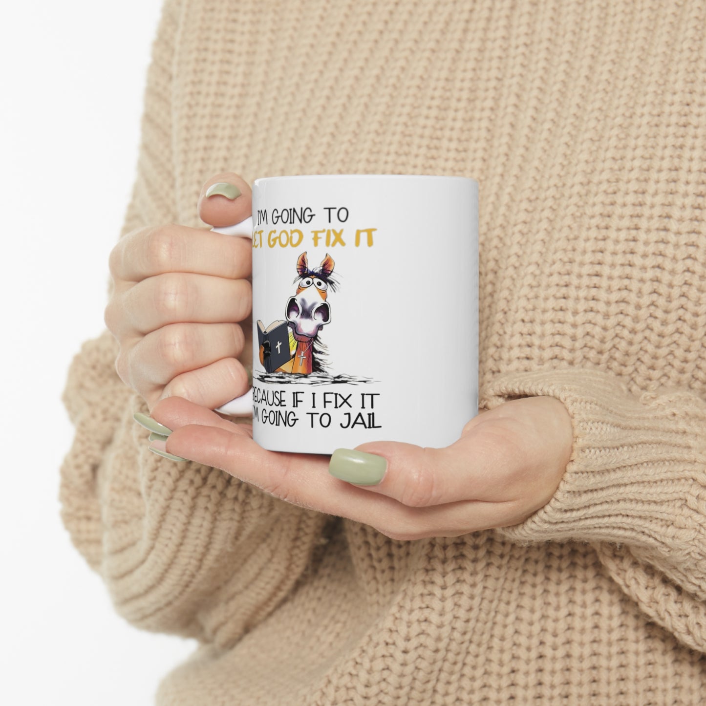 Going to jail Ceramic Mug 11oz