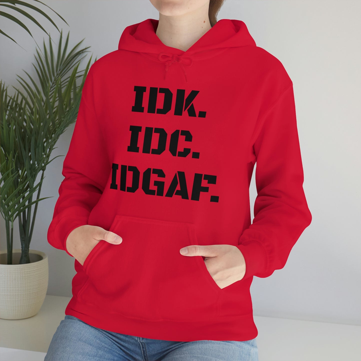 IDGAF Heavy Blend™ Hooded Sweatshirt