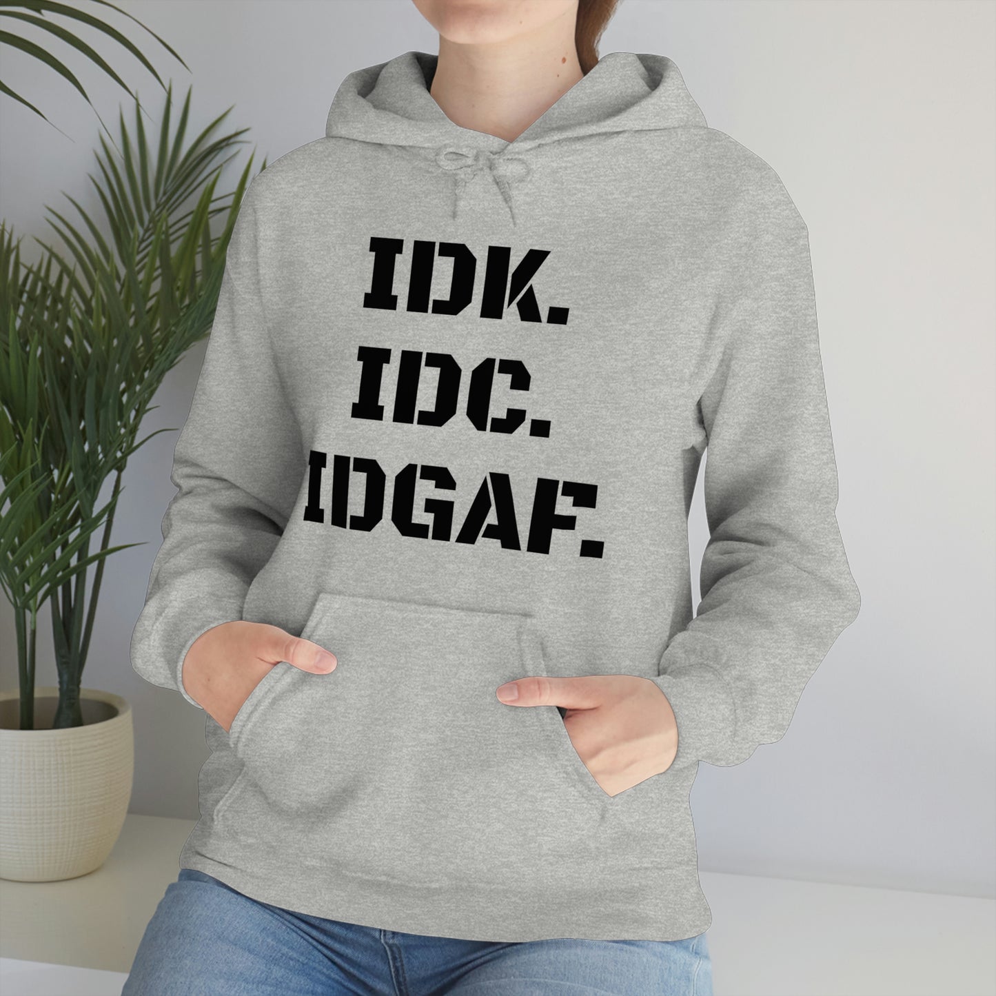 IDGAF Heavy Blend™ Hooded Sweatshirt