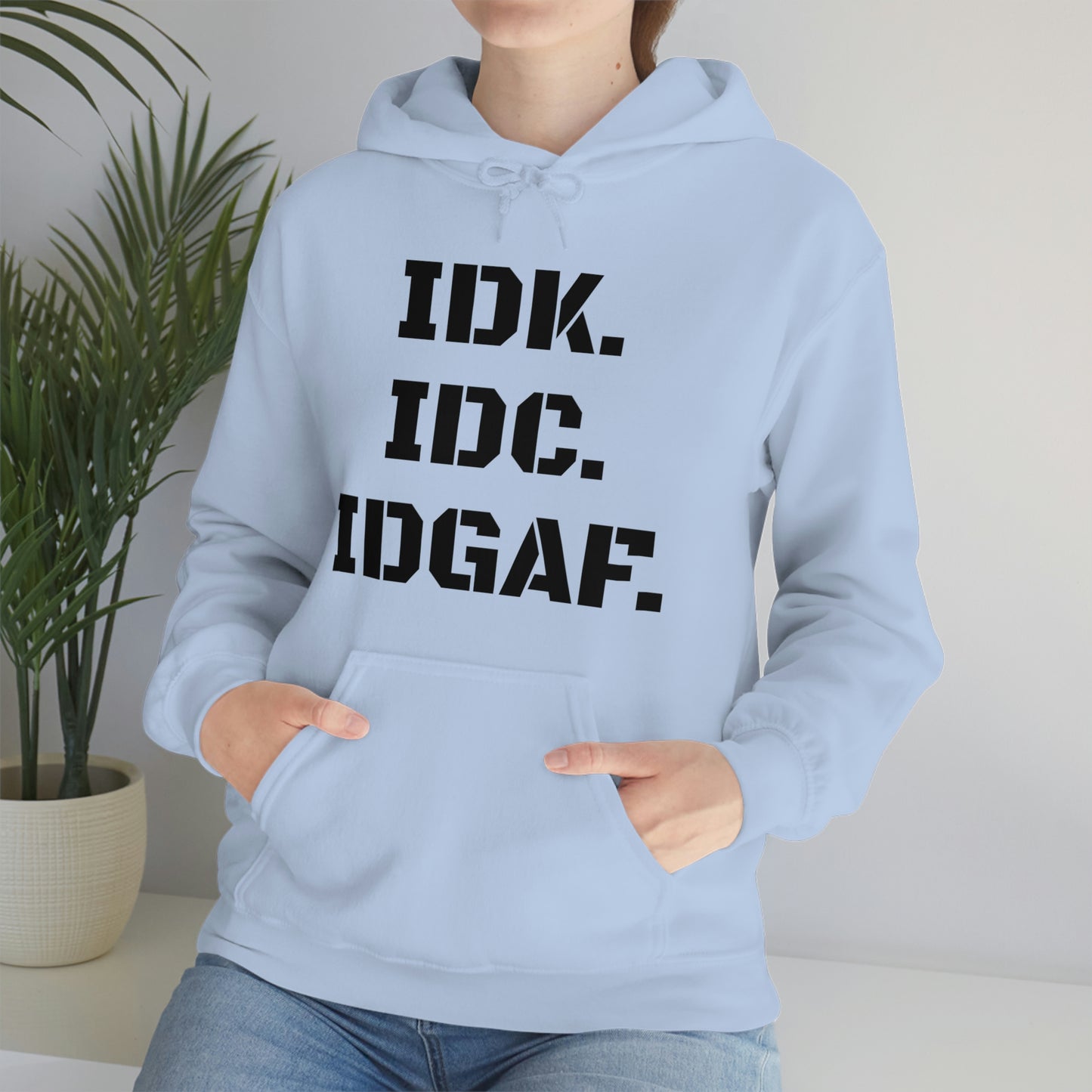 IDGAF Heavy Blend™ Hooded Sweatshirt
