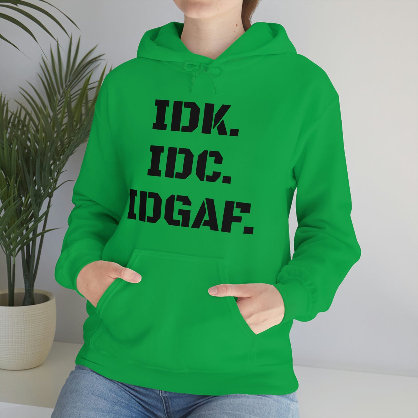 IDGAF Heavy Blend™ Hooded Sweatshirt